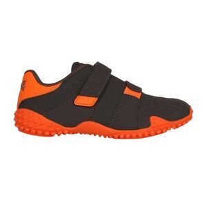 Lonsdale Childrens/Kids Fulham Leather Sneakers / Charcoal